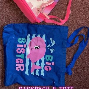 Big sister tote bag